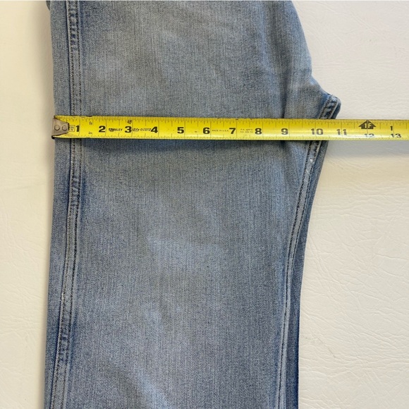 Levi's Men's Classic WorkWear Fit 505 Light Blue Straight Jeans. size 34x32 - Picture 5 of 13